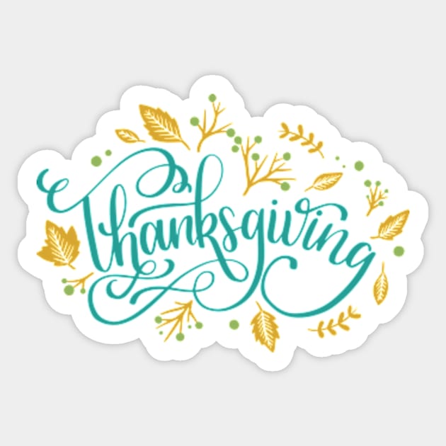 Thanks Giving Thanks Giving Sticker by Polahcrea